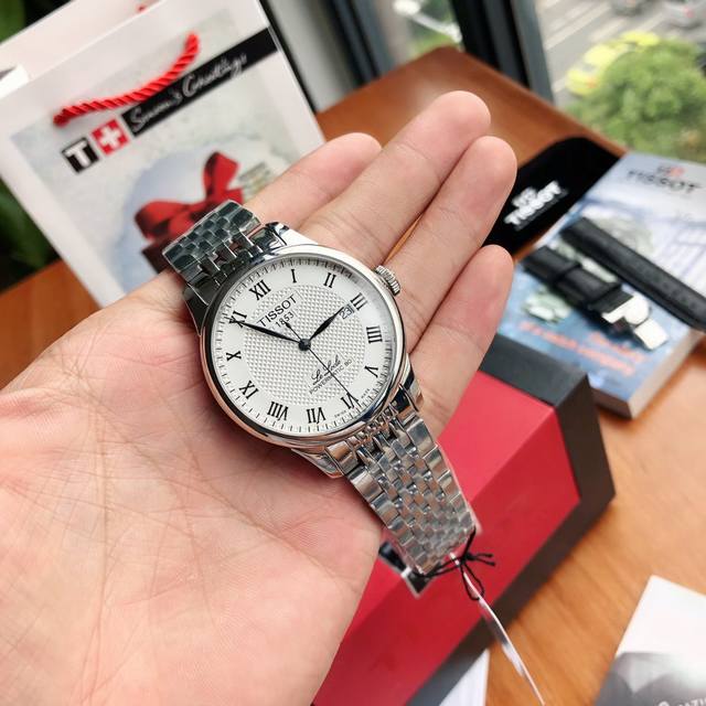 原单品质 Tissot 天梭 z2 型号 T006.407.16.033 力洛克系列 钢带黑面数字机械男装瑞士 2824机芯 蓝宝石玻璃 316精钢 表盘直径3