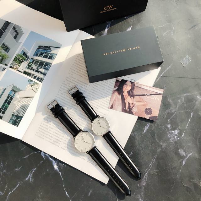 支持香港 美国直邮 纯原 Wellington 情侣对表 男士40Mm女士36Mm 女士腕表为你展示优雅的气质