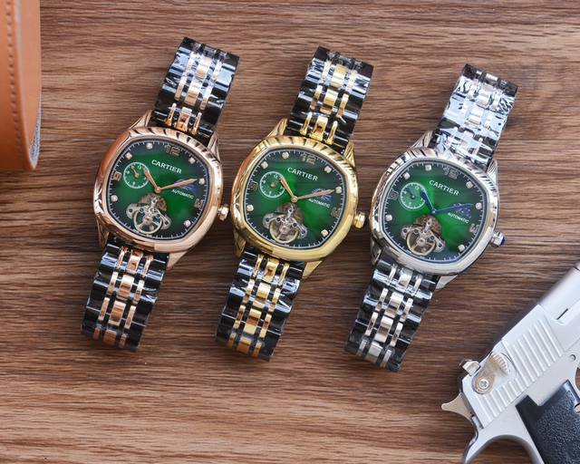 飞轮设计八角形新品 品牌 卡地亚 类型 精品男士腕表 表带 316精钢表带 机芯 全自动机械机芯 镜面 矿物质强化玻璃 品味高雅 浩瀚大气 匠心独运 腕间瑰宝