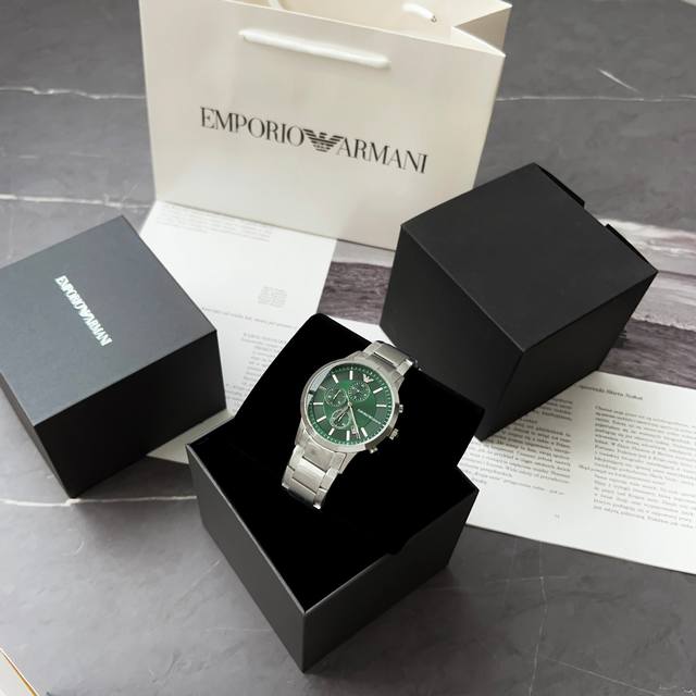 现货 Emporio Armani 石英男表 专柜新款 本年度最火的男神款 Ar11507 时尚立体质感 多功能计时石英码表 进口石英机芯 时尚潮流范十足 30
