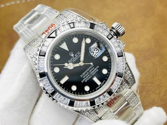 Vr Factory 墙裂推荐 匠心力作 V7版本 劳力士Rolex Sub新款潜航者40Mm系列116610黑 绿 蓝鬼系列 机芯 搭载3135自动机械机芯,