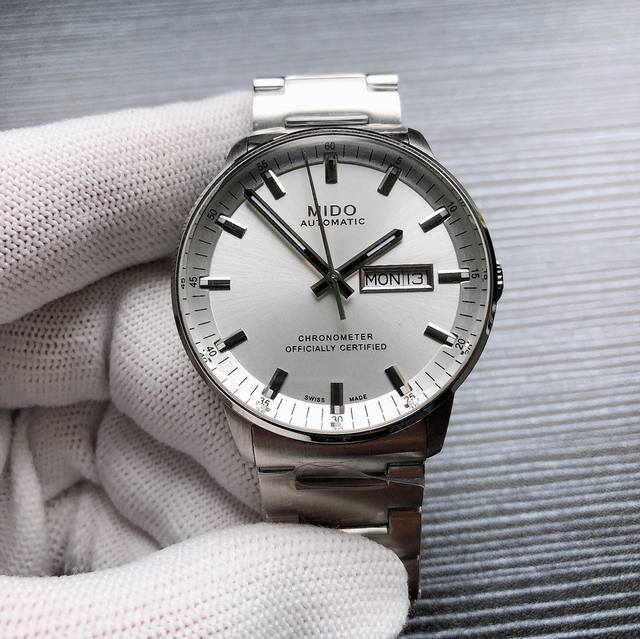 美度 Mido Z2 指挥官系列 M021.431.11.031 自动机械男表 搭载全自动2836机芯 40Mm表径 蓝宝石玻璃 原厂壳套50M防水 三码合一