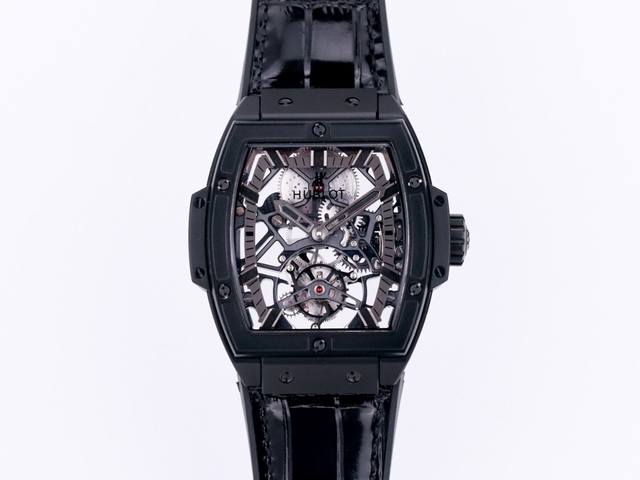 Jb 宇舶 恒宝 Hublot Masterpiece系列906款真陀飞轮 Hb1 定制量产Hub 9006手动上链陀飞轮机芯 96%以上接近原装结构 所有齿轮