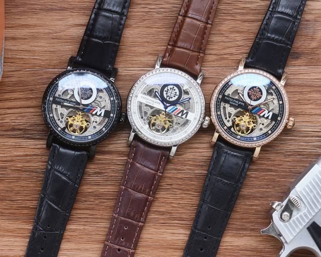 男人挚爱 镂空腕表 最新 百达翡丽最佳设计独家首发 类型 精品男士腕表 表带 真牛皮表带 机芯 全自动机械机芯 镜面 矿物质强化玻璃 更高清 品味高雅 浩瀚大气