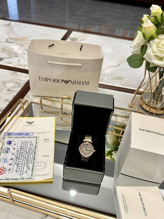 原单 图片同款包装 原单版本 Armani阿玛尼摩天轮爆款强势回货 卖过的都知道这个系列有多火爆 放心传图 大量现货 一直有货的大爆款 品质不变 进口石英机芯