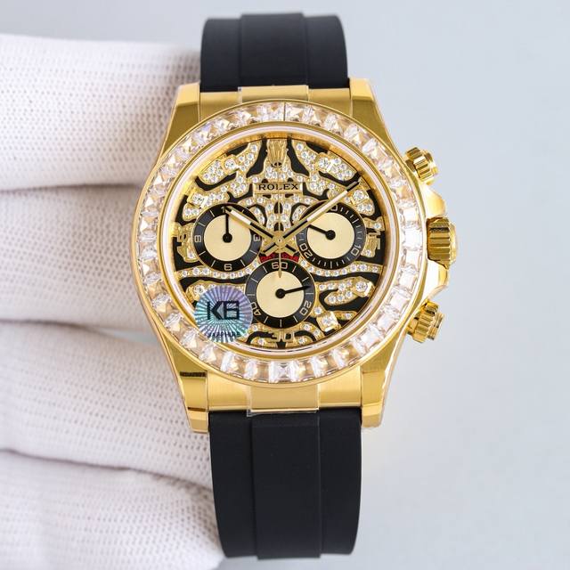 7750机芯:金白同价 4130机芯 金白同价 劳力士迪通拿 我们就会想到赛车运动 想到保罗 纽曼 想到熊猫盘 Tw推出劳力士的一款全新的宇宙计型迪通拿腕表11