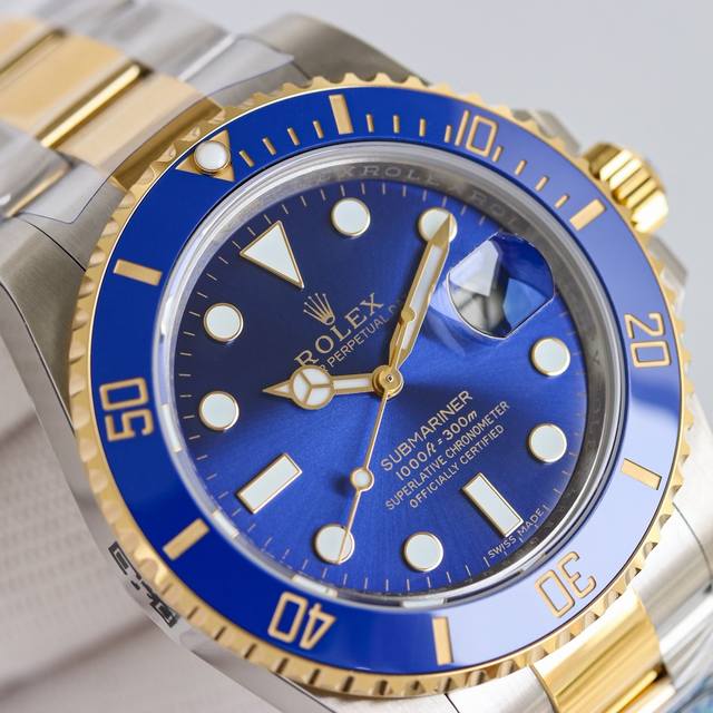 包金统一价 真正意义上的金表来啦 通体包金18K黄金 百分之百真金 联网可查 劳力士潜航者系列是经典腕表的典范 间金鬼号称水鬼系列中的鬼王 是经典中的经典 今天
