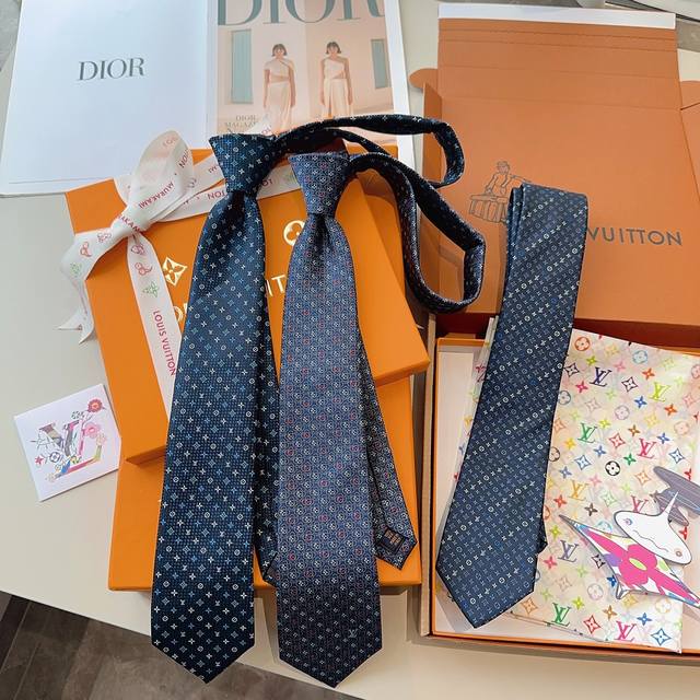 Special Lv Monogram Tie Louis Vuitton Classic Tie Monogram Jacquard Design Must-
