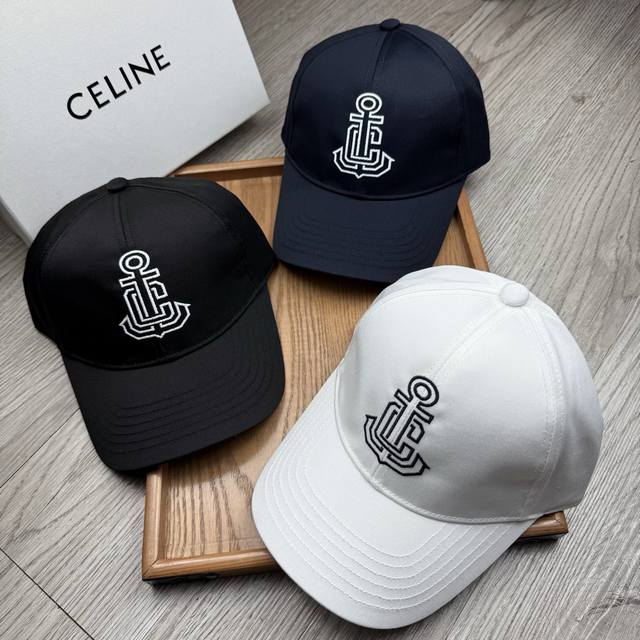 Special Price Celine With Dust Bag New Autumn Baseball Cap Made Of Pure Cotton,