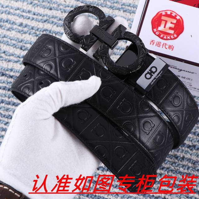 Men's Belt Ferraga Wood Original Men's Belt 100% First Layer Cowhide Guaranteed