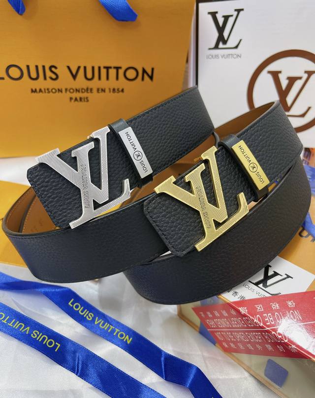 Belt Lv..Louis..Vuitton Top Replica. Belt Original Quality 100% First Layer Cowh