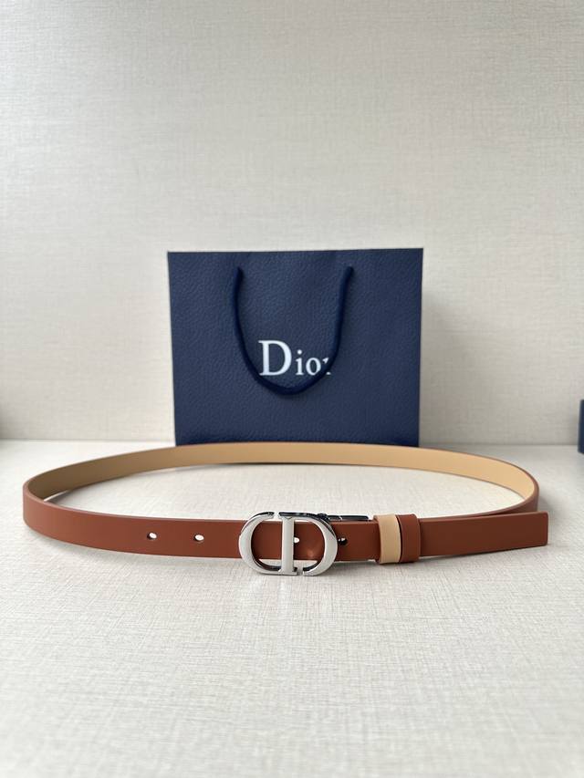 Width 2.0Cm Dior's Montaigne Belt Draws Inspiration From The Bag Of The Same Nam