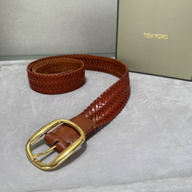 Tom Ford's Latest Popular Double-Sided Top-Grain Cowhide Counter Sync 3.8 Width