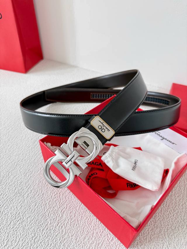 Product Name Ferrgamo.. Ferragamo Belt Automatic Belt Belt Model Automatic Buckl