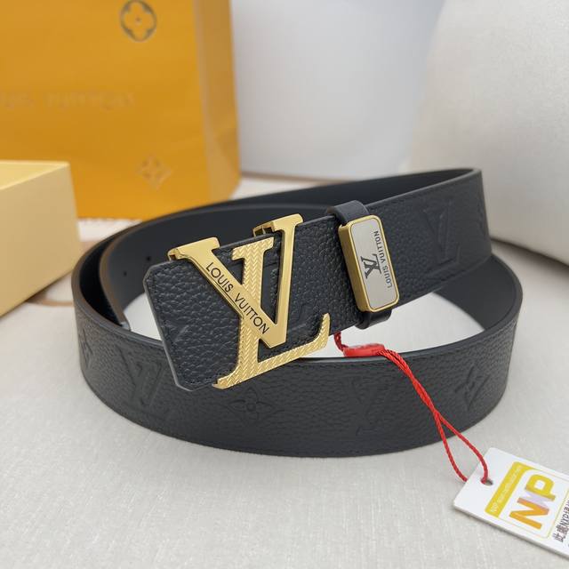 Product Name Lv..Louis..Vuitton Belt Original Model Buckle Classic Pure Steel Ma