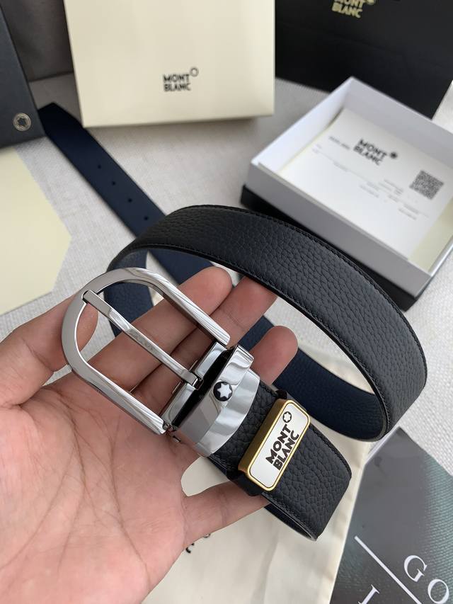 Product Name: Montblanc. Montblanc Original Model: Pin Buckle Original Classic B