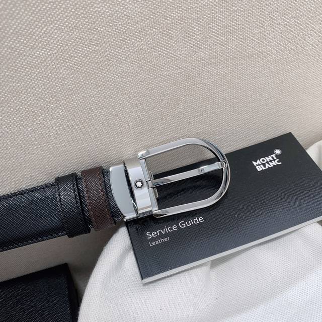 Wanbaojia-Original# Business Leather Belt Simple Design, The Choice Of Taste Low