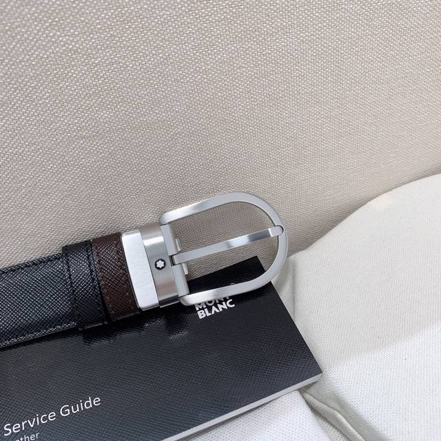 Wanbaojia-Original# Business Leather Belt Simple Design, The Choice Of Taste Low