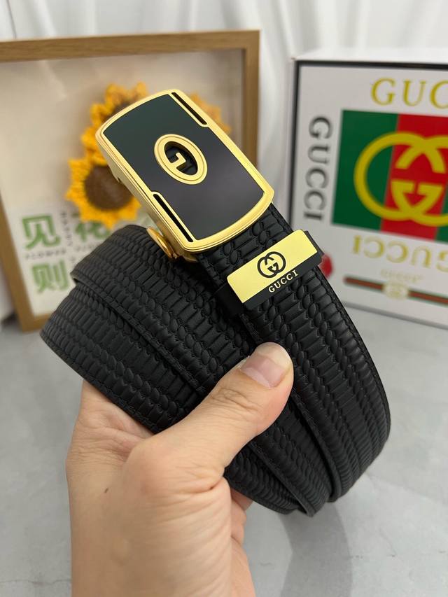 Product Name: Gucci.Gu...Ci Automatic Belt Material: Original Cowhide Belt Origi