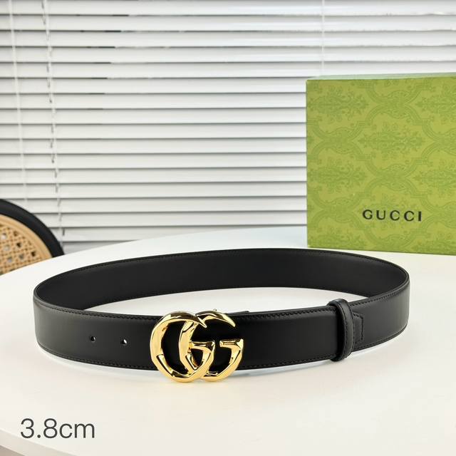 g Can Be Worn For Business Casual Wear 3.8Cm Latest Style Buckle Polished Buc