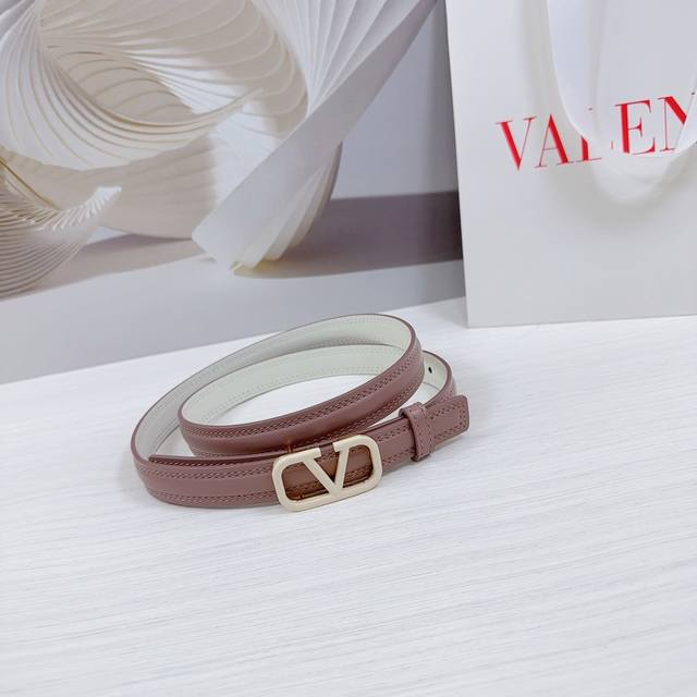 cm Valentino Belt Double-Sided Top Layer Cowhide Leather Length. 75.80.85.90.