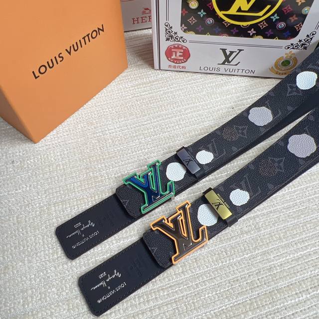 Product Name Lv..Louis..Vuitton Material Original Cowhide Belt 100% Top Layer Co
