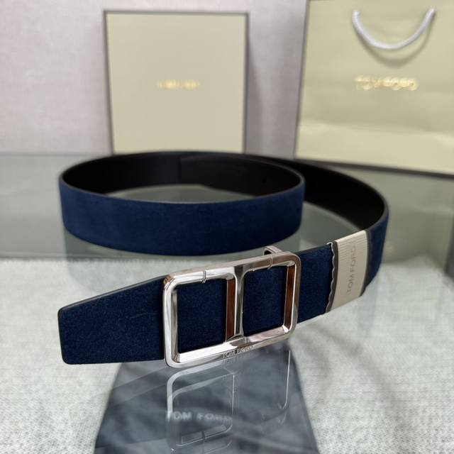 Tom Ford's Latest Popular Double-Sided Top-Grain Cowhide Counter Synchronization