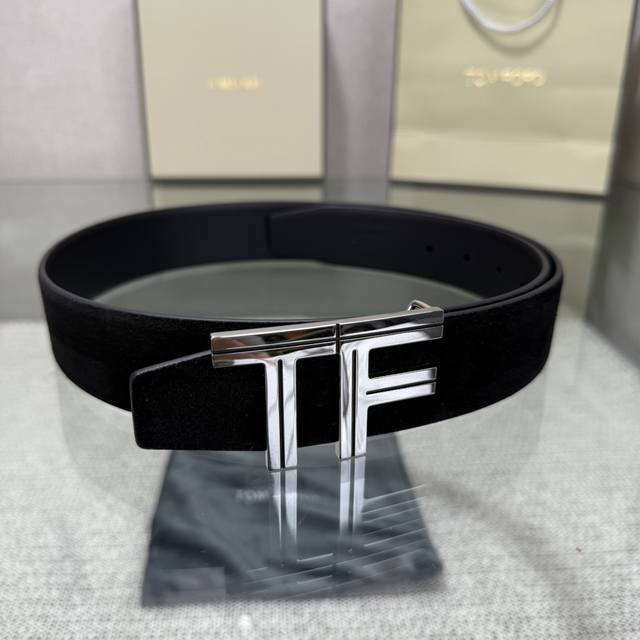 Tom Ford's Latest Popular Double-Sided Top-Grain Cowhide Counter Sync 3.8 Width