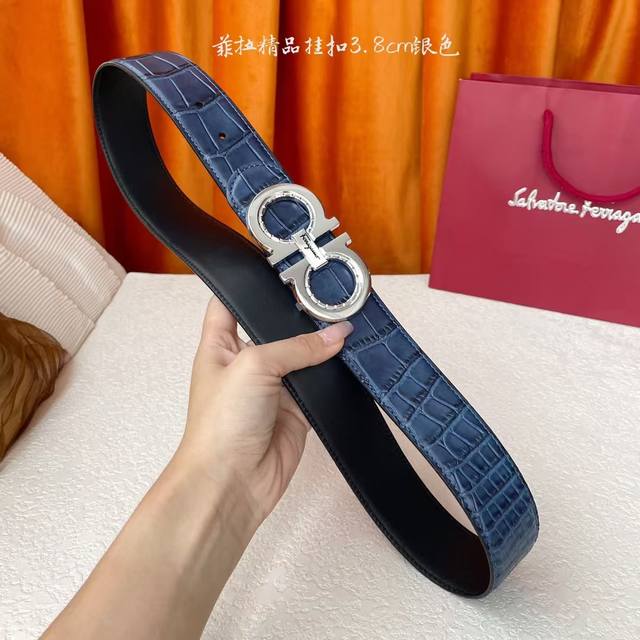 Tefila Classic Original Quality Crocodile Pattern With Original Boutique Buckle,