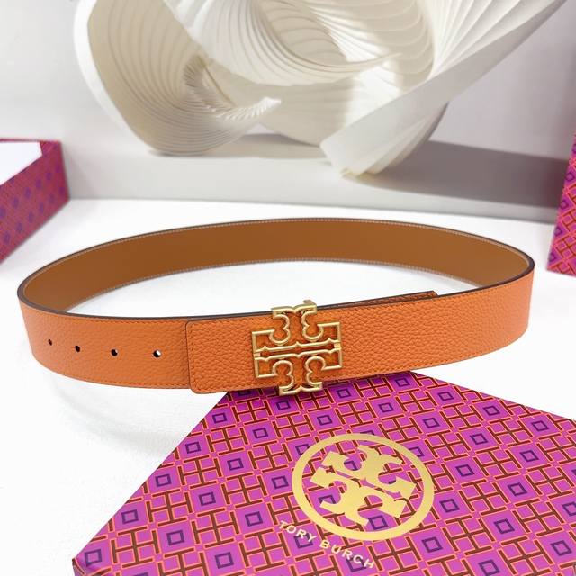 4.0Cm Tori Belt Double-Sided Top Layer Cowhide Length 80.85.90.95.100.105. Eu