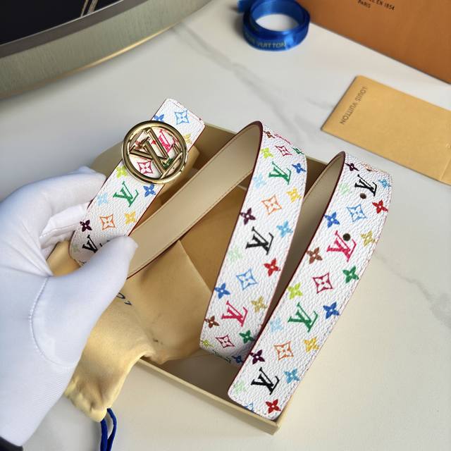 Original Packaging Donkey Ladies Belt Width 3Cm Joint Flower Series New Style Cu