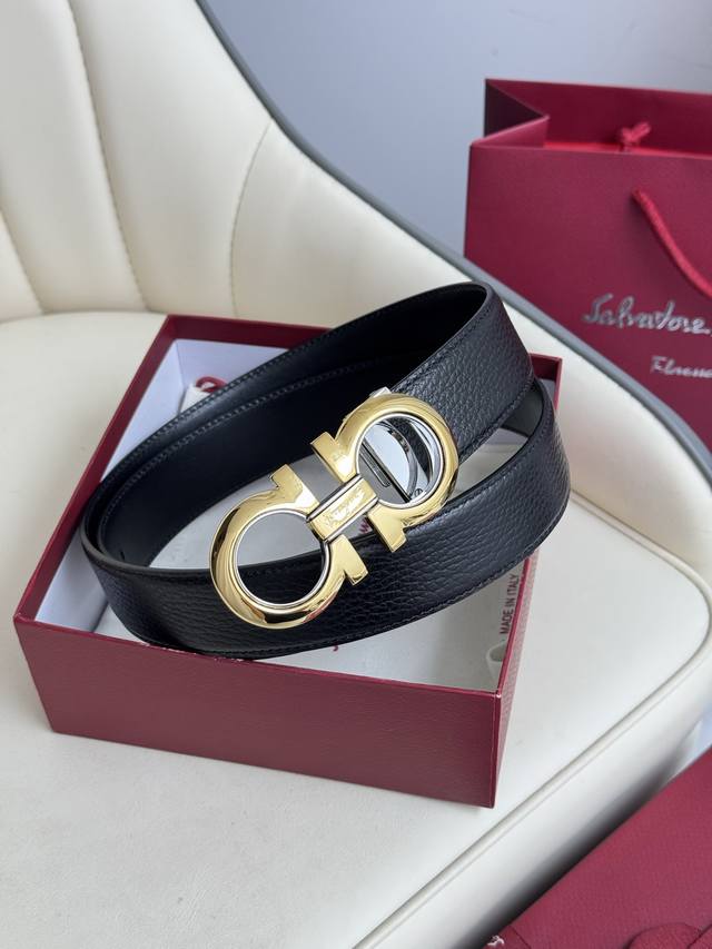 Ferragamo Double-Sided Original Imported Top Layer Cowhide Double-Sided Use Vacu