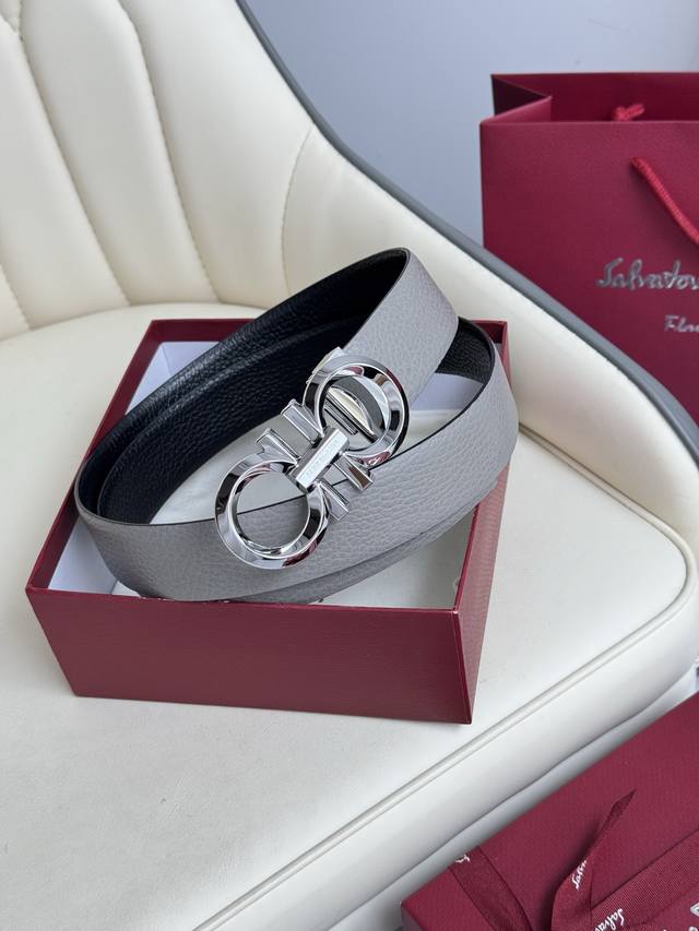 Ferragamo Double-Sided Original Imported Top Layer Cowhide Double-Sided Use Vacu