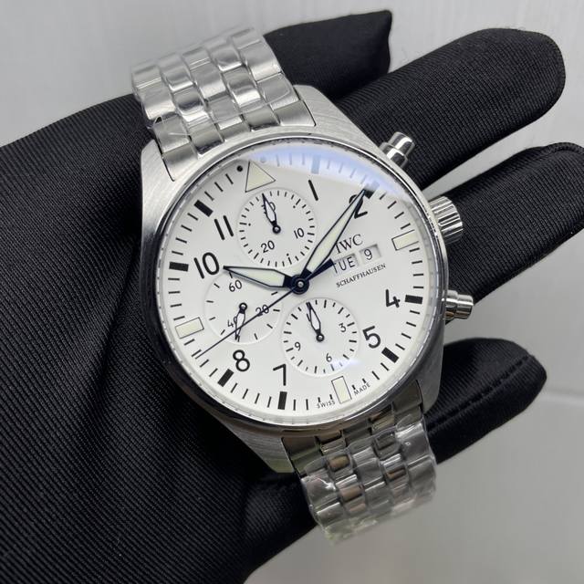 万国飞行员钢带款全面到货 A货 带身快拆 对版小头粒 对版扣子 细节到位