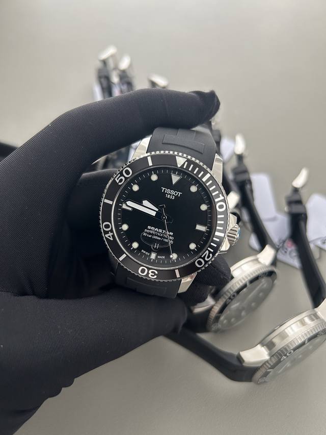 Tissot 天梭 T120407 机械机芯 加厚兰宝石镜面 原单壳套