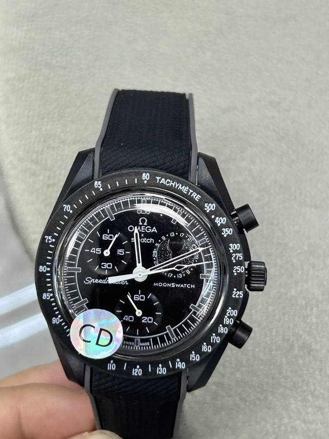 独家实拍图 新款欧米茄联名S Watch,,，石英腕表，多功能计时机芯 Omega.S Watch Battery