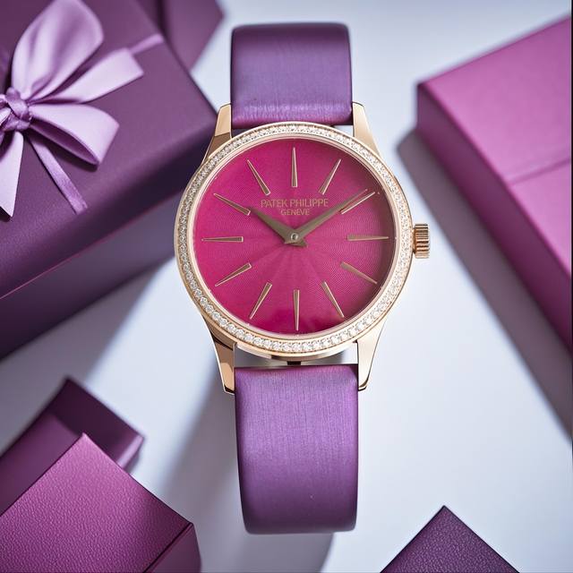 白钻 金钻 新品女款百达翡丽古典表系列 4897腕表，强势推荐！ 古典魅力，经典重现，正装表王震撼登场。完美还原表中王者的独特质感和简约格调。 精彩细节 1.搭