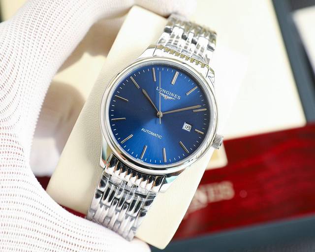 浪琴-律雅系列 最新原装陀片升级版以最大限度的追求外观细节同步，内置全新进口西铁城机芯改官方一致原装陀片 机芯 均搭载专注而制0返修、全新原装西铁城8215修正