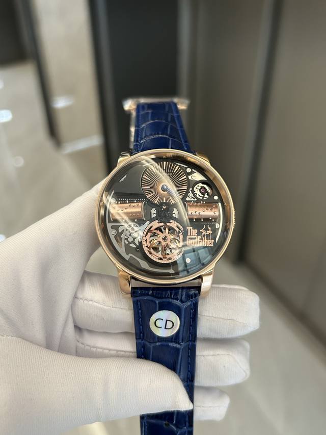 捷克豹 教父 Jacob & Co 』全自动机械表，陀飞轮瑞士机芯。