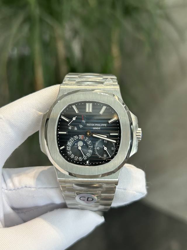 独家实拍图 百达翡丽鹦鹉螺5712钢王之王，瑞士机芯复刻版本 Patek Philippe Swiss Movement
