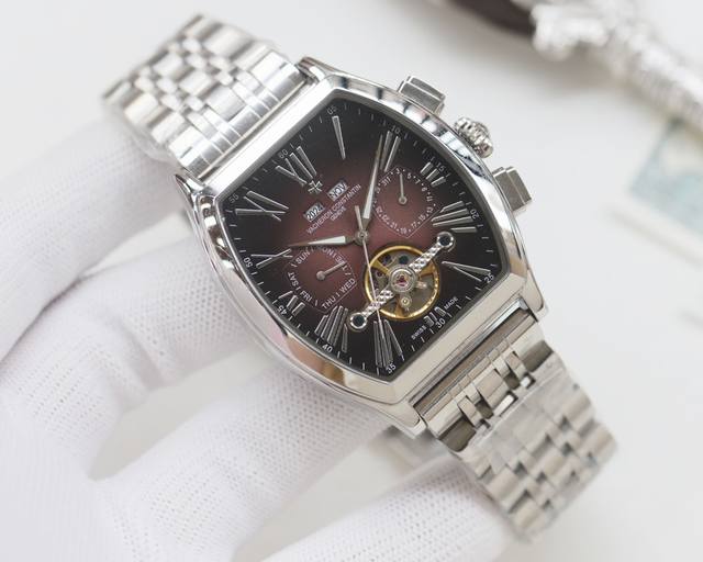 白 金790品牌：江诗丹顿-Vacherron 类型：男士腕表 壳套：顶级版316精钢L 表带：进口316精钢表带 机芯：全自动机械机芯 镜面：矿物质防刮玻璃