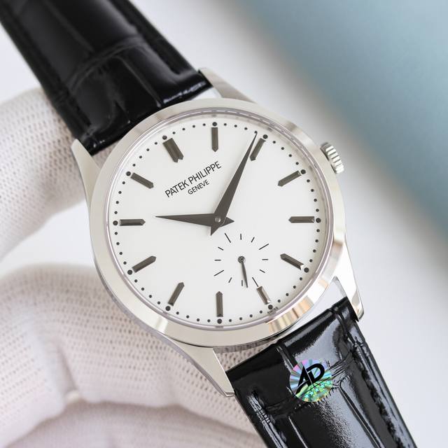 白 -金 钻+50。 古典魅力，经典重现，新品 百达翡丽、古典表系列5123R-001 ，百达 Pp 两针半 正装表王震撼登场。完美还原表中王者的独特质感和简约