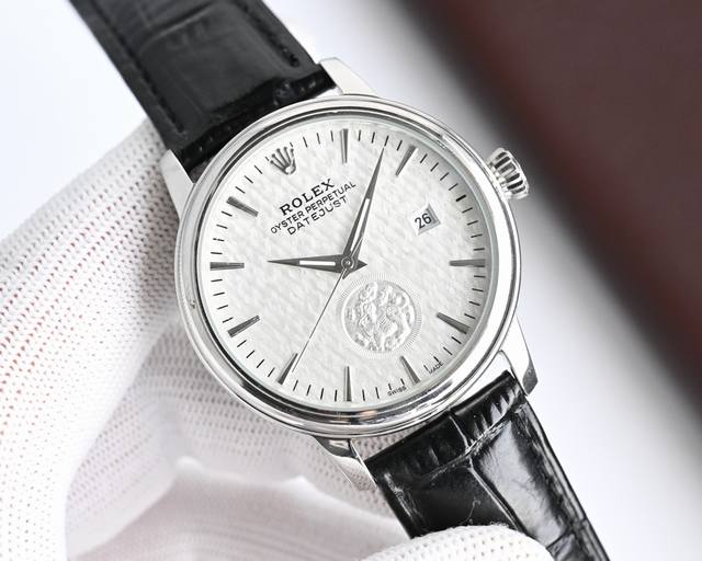 白壳 金壳1040 店家爆款主推 劳力士 Rolex 招财貔貅 升级版本 男士腕表 采用独特的表盘设计 搭配招财貔貅的3D立体感，整体效果更显高档奢华的劳力士，