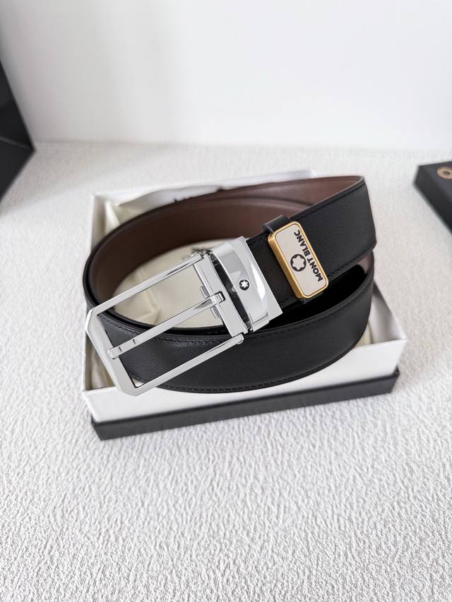 Product name: Montblanc original belt Model: pin buckle, new original classic bo