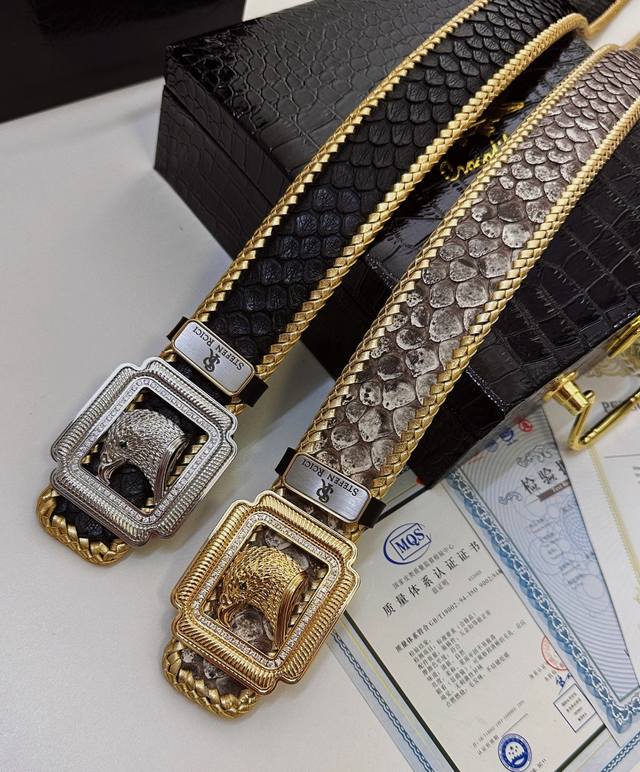 Brand: Stefen Rcici. Stefen. Nitz, the best product Belt: pure handmade gold wea