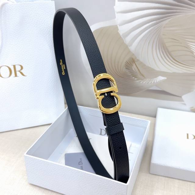 2.0cm Dior belt, double-sided top layer cowhide, length: 75.80.85.90.95. .Europe