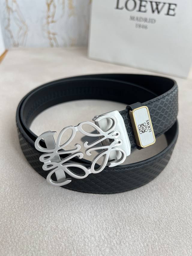 Product name: Loewe automatic belt Model: pure steel material glossy automatic b