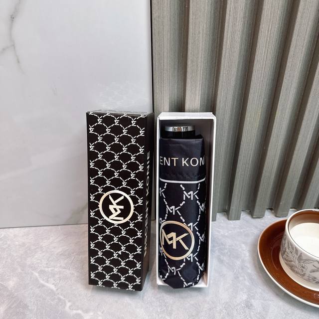 Mk Michael Kors 50% off sun protection umbrella 2570 new summer folding umbrella