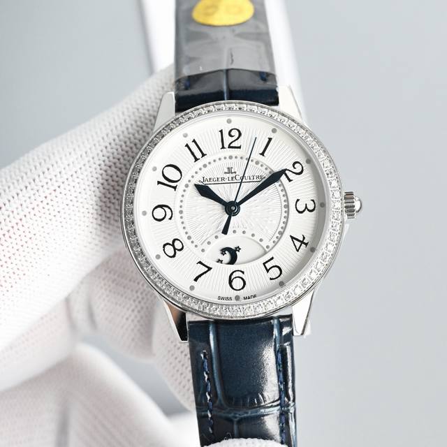 白钻 金钻 积.家Jaeger-Lecoultre约会系列 最强包金腕表浪漫登场 ，大厂品质，简约淑女，尽显浪漫情怀！腕表尺寸34Mm 修正现市面任何版本的所有