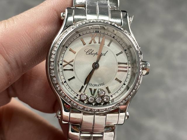 Yf 萧邦 快乐钻 30Mm Hay Srt Medium Automatic系列 278559-3001 台湾厂新品来袭 目前市场最高版本 特别推荐 女神级腕